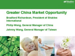 Shaklee china