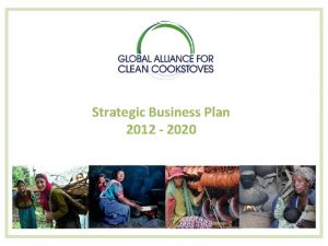 Strategic Business Plan 2012 2020 Contents Executive Summary