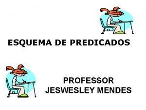 ESQUEMA DE PREDICADOS PROFESSOR JESWESLEY MENDES PREDICADO VERBAL