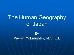 Human geography of japan