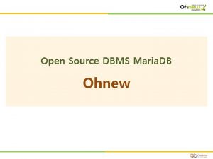 Mariadb spider