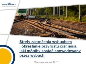 Strefy zagroenia wybuchem i okrelanie przyrostu cinienia jaki