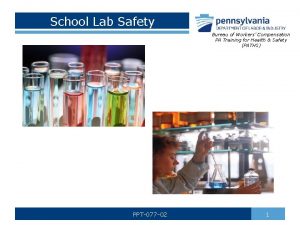 School Lab Safety Bureau of Workers Compensation PA