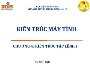 HC VIN NG N HNG KHOA H THNG