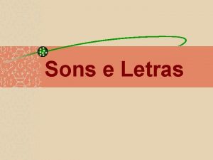 Fonologia sons e letras