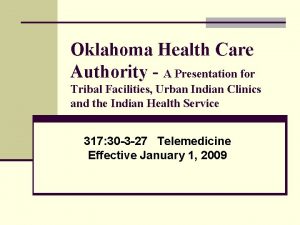 Oklahoma health care authority