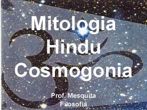 Cosmogonia hindu