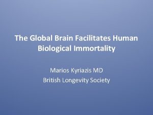 Biological immortality in humans