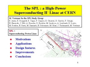 The SPL a HighPower Superconducting H Linac at