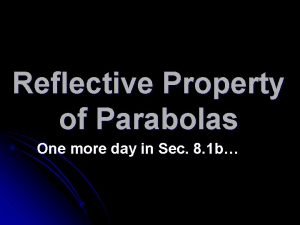 What is reflective property