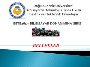 Dou Akdeniz niversitesi Bilgisayar ve Teknoloji Yksek Okulu