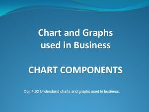 Chart and Graphs used in Business CHART COMPONENTS