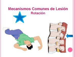 Mecanismos Comunes de Lesin Rotacin Mecanismos Comunes de