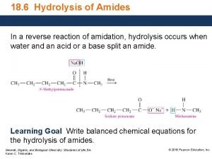 Hydrolysis of amides