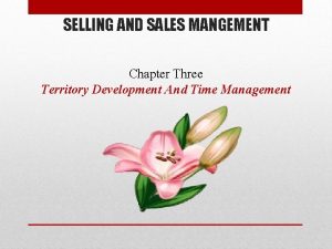 Sales mangement