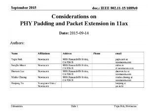 September 2015 doc IEEE 802 11 151089 r