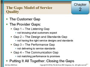 Provider gap 2 example