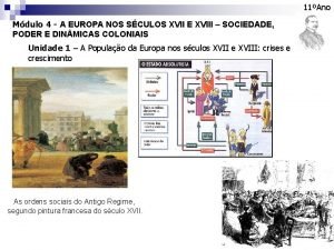 11Ano Mdulo 4 A EUROPA NOS SCULOS XVII