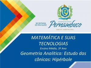 MATEMTICA E SUAS TECNOLOGIAS Ensino Mdio 3 Ano