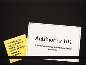 Uw antibiogram