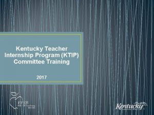 Kentucky teacher internship program