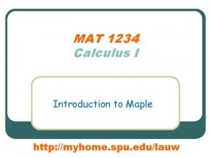 1234 calculus