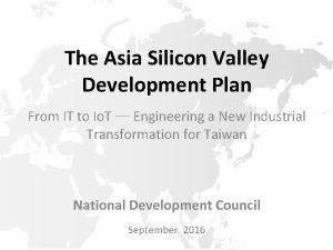 Asia silicon valley development agency