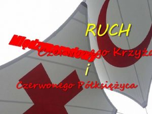 RUCH Midzy n a rodowy Krzya Czerwonego i