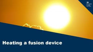 Heat fusion device