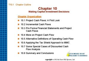 T 10 1 Chapter Outline Chapter 10 Making