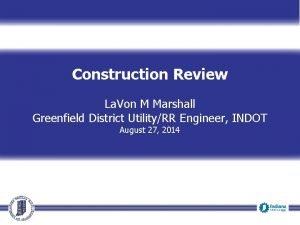 Greenfield utilities Greenfield utilities