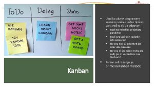 Kanban tabla