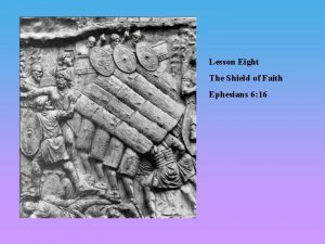 Shield of faith lesson