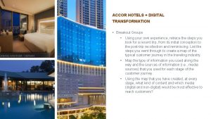 Accor hotel digital transformation