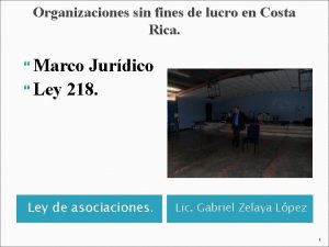 Organizaciones sin fines de lucro en Costa Rica