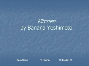 Banana yoshimoto kitchen download gratuito
