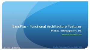Banc tec