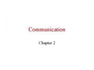 Stream oriented communication in distributed system