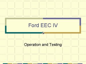 Ford eec