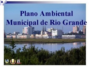 Plano ambiental municipal