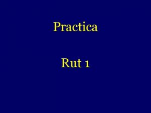 Practica Rut 1 Clase 14 La Biblia Hebrea