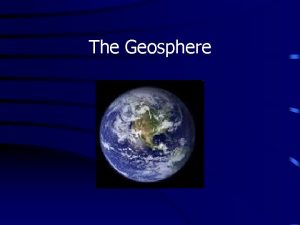 Geosphere