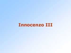 Innocenzo iii