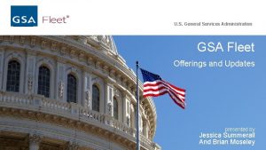 U S General Services Administration GSA Fleet Offerings