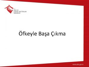 fkeyle Baa kma Amacmz fke Duygusunun Tamamen Ortadan