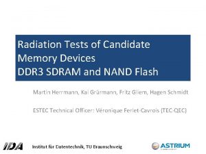 Ddr memory test