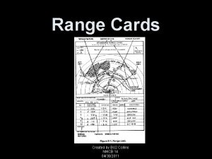 Range card pdf