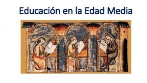 Educacion en el feudalismo