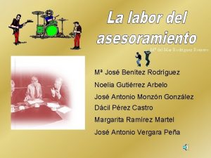 M del Mar Rodrguez Romero M Jos Bentez