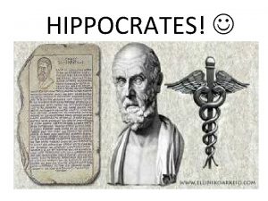 Hippocrates biography